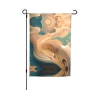 Drapeau de jardin imprimé mystère de Dunhuang (12 x 18 pouces) - Parfait pour les patios, les balcons, les arrière-cours, les pelouses et les jardins