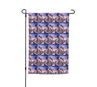 Drapeau de jardin imprimé The Old Hollywood pour toutes les occasions, toutes saisons, drapeau de jardin pour décoration de patio
