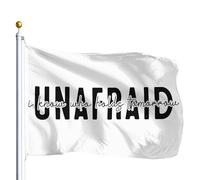 Drapeau De Jardin Je Sais Qui Tient Demain Entre Ses Mains Sans Crainte. Bannière De Cour Couleurs Éclatantes Drapeaux Décoratifs D'Extérieur 100% Polyester Bannière Décorative