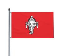 Drapeau De Jardin Kingdom Of Travancore Garden Flag Premium Drapeau De Bienvenue Couleur Vive Pride Flag Pour Patio Pelouse Pavillon 152X90CM