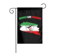 Drapeau de jardin « Liberté pour les femmes iraniennes » (71 x 102 cm) - Un nouveau souffle pour l'extérieur