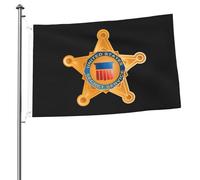 Drapeau De Jardin Logo Du Secret Service Des États-Unis Drapeau 150X90Cm | Drapeaux Avec Œillets Suspendre Bannières Pour Plage Dortoirs Clubs Bannière