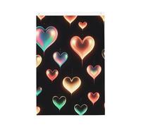 Drapeau de jardin lumineux « Welcome » - 61 x 91 cm - Ne se décolore pas - Double face - Bannière d'extérieur pour cour, porche, pelouse