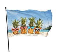 Drapeau de jardin Ocean Beach Pines Yard House Outdoor Decoration Flags Banners for Patio Lawn 3x5 Ft