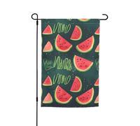Drapeau de jardin One In A Melon double face pour ferme, vacances, cour, 30,5 x 45,7 cm, bannière extérieure saisonnière pour printemps, été, pelouse, porche, décoration d'intérieur, petit drapeau de