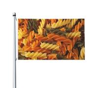 Drapeau de jardin « Pâtes savoureuses » 152 x 91 cm avec œillets, en polyester double face