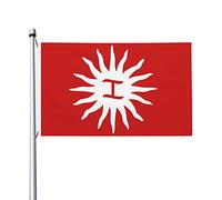 Drapeau De Jardin Philippine Revolution Drapeau De Bienvenue Couleur Vive Garden Flag Antifouling Drapeaus Décoratif Pour Cour Pelouse Pavillon 152X90CM