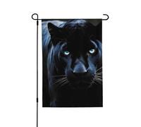 Drapeau de jardin pour l'extérieur - 71,1 x 101,6 cm - Double face - Drapeau de cour saisonnier avec yeux bleus - Drapeaux de Saint-Valentin pour décoration de maison de printemps