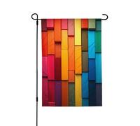 Drapeau de jardin pour l'extérieur - 71,1 x 101,6 cm - Double face - Drapeau de cour saisonnier coloré - Drapeaux de Saint-Valentin pour décoration de maison de printemps