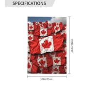 Drapeau de jardin pour l'extérieur - 71,1 x 101,6 cm - Double face - Drapeau de cour saisonnier - Drapeau canadien pour la Saint-Valentin - Pour décoration de maison de printemps