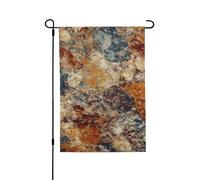 Drapeau de jardin pour l'extérieur - 71,1 x 101,6 cm - Double face - Drapeau de jardin abstrait en granit saisonnier - Drapeau de Saint-Valentin pour décoration de maison de printemps