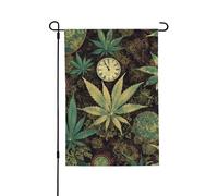 Drapeau de jardin pour l'extérieur - 71,1 x 101,6 cm - Drapeau de cour double face - Une bouffée à temps - Drapeaux de jardin saisonniers - Drapeaux de Saint-Valentin pour décoration de maison de