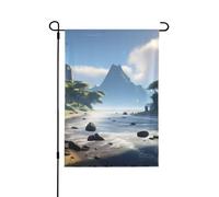 Drapeau de jardin printanier de la savane africaine - Décoration extérieure vibrante pour votre porche, cour et terrasse - Parfait pour le printemps, l'été et toute l'année, 31,8 x 45,7 cm