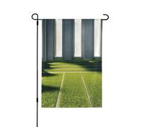 Drapeau de jardin printanier pour pelouse sous les arches et les piliers - Décoration extérieure vibrante pour votre porche, cour et terrasse - Parfait pour le printemps, l'été et toute l'année 31,8 x