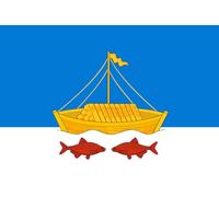 Drapeau de Jardin Rayon de Laishevsky Tatarstan Russie Bannière décorative | pour Maison 3x5 FT Suspendre Drapeau Jardin Amusant Bannière pour Bureaux Patio