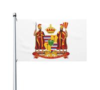 Drapeau De Jardin Royal Coat Of Arms Of The Kingdom Of Hawaii Pride Flag Amusante Drapeau De Bienvenue Premium Garden Flag Pour Cour Patio Pavillon 152X90CM
