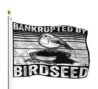 Drapeau De Jardin Ruiné par les graines pour oiseaux (un Drapeau