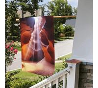 Drapeau de jardin saisonnier double face 28 x 40 pouces Antelope Canyon Drapeau de mais