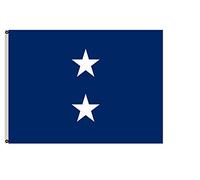 Drapeau De Jardin Services En Uniforme Un Contre-Amiral Durable Bannière Amusant Drapeau Décoratif De Jardin Pour Maison D'Intérieur Balcon 3X5 Ft