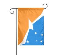 Drapeau de jardin Tierra Del Fuego 30 x 45 cm vertical double face Ferme Vacances