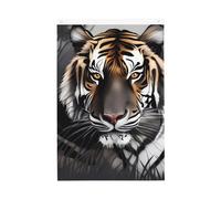 Drapeau de jardin « Tiger at Rest Welcome » - 61 x 91 cm - Double face - Ne se décolore pas - Pour maison, cour, porche, pelouse, décoration extérieure