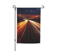 Drapeau de jardin vertical double face 30,5 x 45,7 cm - Drapeau de bienvenue pour autoroute - Pour vacances saisonnières - Bannière extérieure - Décoration d'intérieur