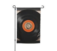 Drapeau de jardin vintage en vinyle, 30 x 45 cm, impression recto-verso, pour la décoration extérieure de votre maison.