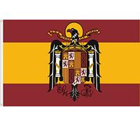 DRAPEAU DE L´ESPAGNE 1939-1975 FRANCO. QUALITÉ SATIN PREMIUM. DIMENSION 150X90