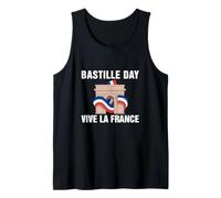 Drapeau de la Bastille Jour Vive La France Débardeur