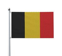 Drapeau De La Belgique Colorée Drapeau De Jardin Durable Drapeaux De Jardin Décoration Pour Intérieure Balcon Pelouse 90X150Cm