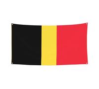 Drapeau de la Belgique - Décoration de vacances - 177,8 x 88,9 cm - Bannière de Noël, anniversaire, fête