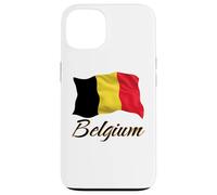 Drapeau de la Belgique patriotique pour hommes, femmes, enfants belges Coque pour iPhone 13