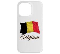 Drapeau de la Belgique patriotique pour hommes, femmes, enfants belges Coque pour iPhone 14 Pro Max