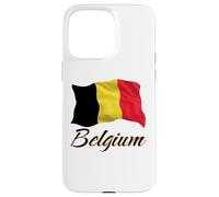 Drapeau de la Belgique patriotique pour hommes, femmes, enfants belges Coque pour iPhone 15 Pro Max