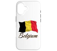 Drapeau de la Belgique patriotique pour hommes, femmes, enfants belges Coque pour iPhone 16