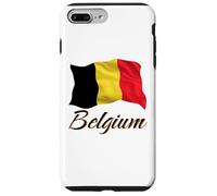 Drapeau de la Belgique patriotique pour hommes, femmes, enfants belges Coque pour iPhone 7 Plus/8 Plus