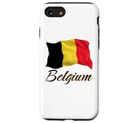 Drapeau de la Belgique patriotique pour hommes, femmes, enfants belges Coque pour iPhone SE (2020) / 7 / 8