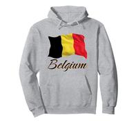 Drapeau de la Belgique patriotique pour hommes, femmes, enfants belges Sweat à Capuche