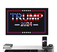 Drapeau de la campagne 2024 | Bannières de campagne électorale - résistant aux intempéries et à la décoloration, drapeaux 2024 pour l'extérieur, intérieur