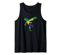 Drapeau de la Capoeira du Brésil Débardeur