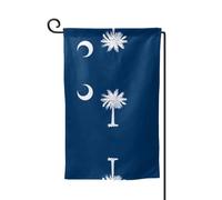 Drapeau de la Caroline du Sud pour l'extérieur - Drapeau de cour durable, décoration estivale, parfait pour l'extérieur, le jardin et la terrasse