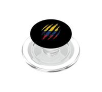 Drapeau de la Colombie avec Griffe déchirée PopSockets PopGrip pour MagSafe