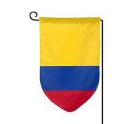 Drapeau de la Colombie - Décoration extérieure - Pour jardin et terrasse - 30,5 x 45,7 cm - Plusieurs formes