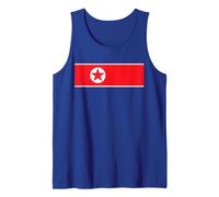 Drapeau de la Corée du Nord DPRK Pyongyang Débardeur