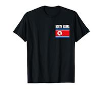 Drapeau de la Corée du Nord - Souvenir Patriotique des Racines nationales T-Shirt