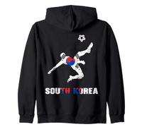 Drapeau de la Corée du Sud - Joueur de Football - Corée du Sud Sweat à Capuche