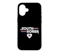Drapeau de la Corée du Sud Love Vintage Style Country Pride Retro Art Coque pour iPhone 16