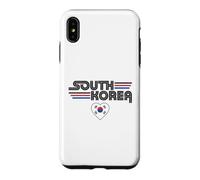 Drapeau de la Corée du Sud Love Vintage Style Country Pride Retro Art Coque pour iPhone XS Max