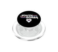 Drapeau de la Corée du Sud Love Vintage Style Country Pride Retro Art PopSockets PopGrip pour MagSafe