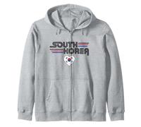 Drapeau de la Corée du Sud Love Vintage Style Country Pride Retro Art Sweat à Capuche